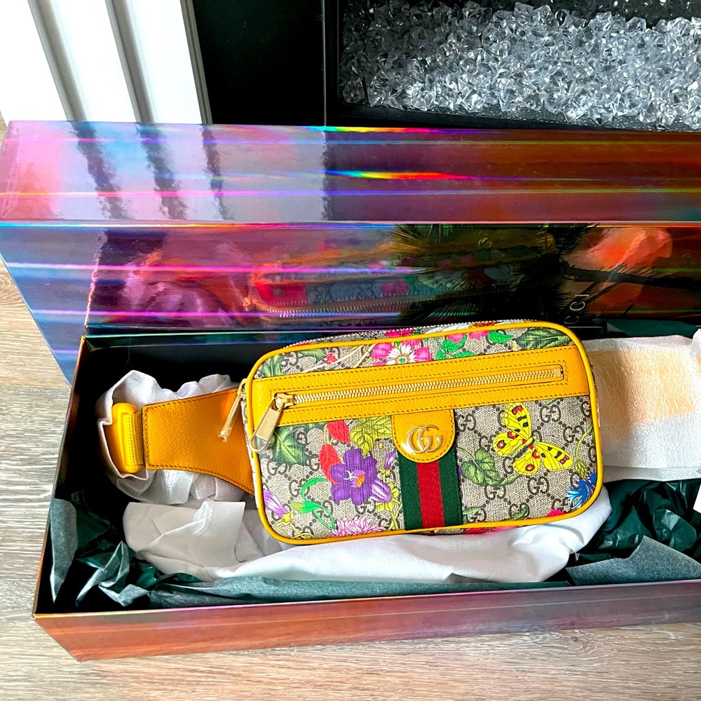SOLD - Gucci Flora Ophidia Bum/Belt Bag